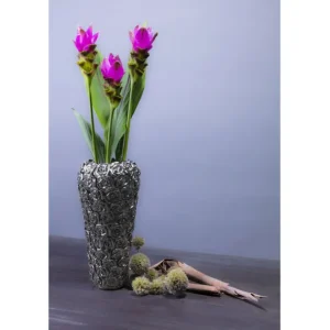 Clearance KARE Design Vase Rose Multi Chrome Small