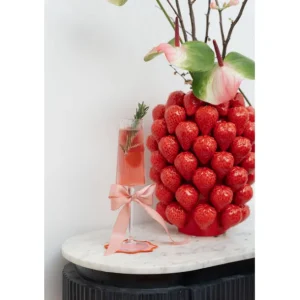 Hot KARE Design Vase Strawberries Red 30cm