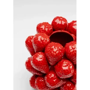 Outlet KARE Design Vase Strawberries Red 24cm