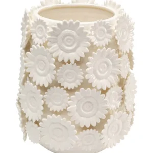 Hot KARE Design Vase Sunflowers White 30cm