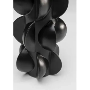 Clearance KARE Design Vase Viento Black 35cm
