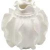 Online KARE Design Vase Viento White 23cm