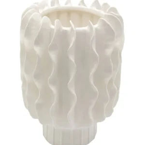 Online KARE Design Vase Viento White 26cm