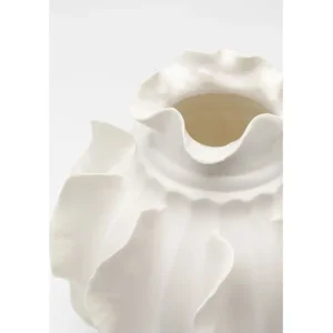 Online KARE Design Vase Viento White 23cm