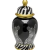 Clearance KARE Design Vase Zebra Face 46cm