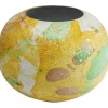 New KARE Design Vase Zumba Yellow 23cm