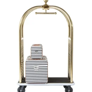 Online KARE Design VIP Baggage Trolley Vegas Gold
