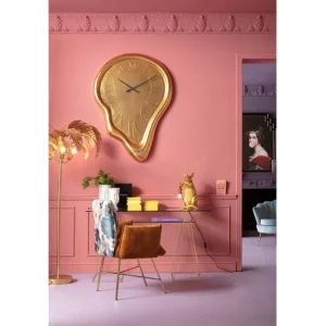 Online KARE Design Wall Clock Big Drop Gold 92x127cm