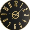 Fashion KARE Design Wall Clock Casino Black Ø76cm
