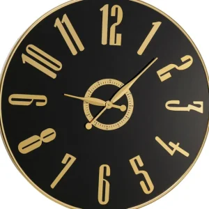 Fashion KARE Design Wall Clock Casino Black Ø76cm