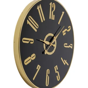 Fashion KARE Design Wall Clock Casino Black Ø76cm