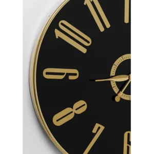 Fashion KARE Design Wall Clock Casino Black Ø76cm