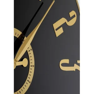 Fashion KARE Design Wall Clock Casino Black Ø76cm