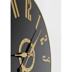 Fashion KARE Design Wall Clock Casino Black Ø76cm