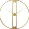 Sale KARE Design Wall Clock Clip Gold Ø107cm