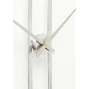 Outlet KARE Design Wall Clock Clip Silver Ø60cm