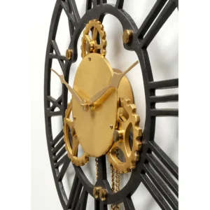 Clearance KARE Design Wall Clock Clockwork 126x46cm