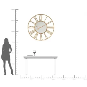 Hot KARE Design Wall Clock Giant Gold Ø120cm