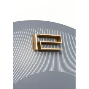 Outlet KARE Design Wall Clock Leonardo Grey/Gold Ø49cm