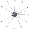 Best KARE Design Wall Clock Like Umbrella Balls Chrome