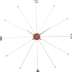 Clearance KARE Design Wall Clock Like Umbrella Rose Gold