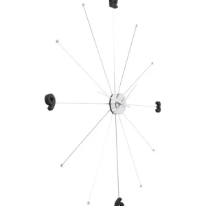 Fashion KARE Design Wall Clock Like Umbrella Chrome