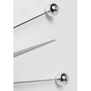 Best KARE Design Wall Clock Like Umbrella Balls Chrome