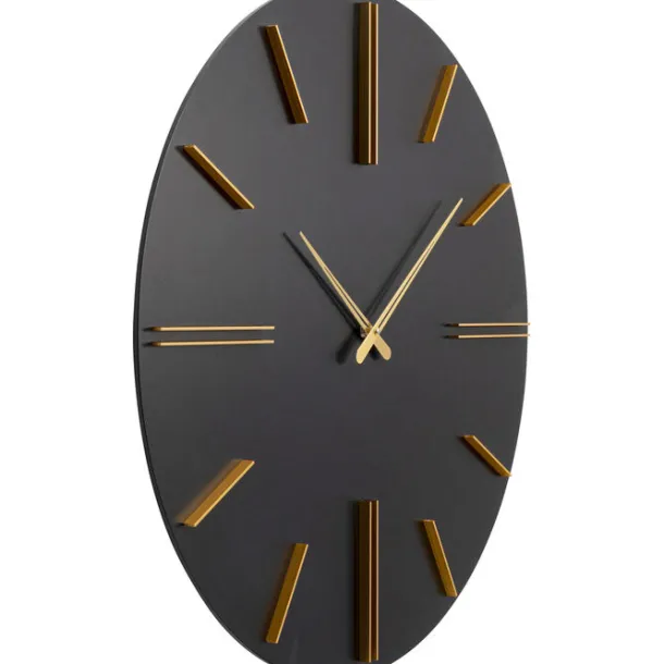 wall_clock_luca_black_cm_1.webp Sale KARE Design Wall Clock Luca Black Ø70cm