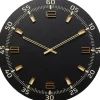 Outlet KARE Design Wall Clock Milk Bar Black  Ø60cm