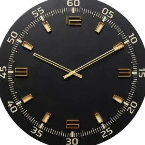 Outlet KARE Design Wall Clock Milk Bar Black  Ø60cm