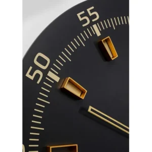 Outlet KARE Design Wall Clock Milk Bar Black  Ø60cm
