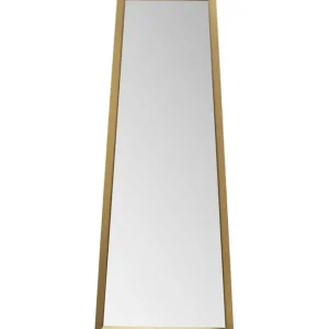 Best KARE Design Wall Mirror Arezzo Brass Trapez 65(45)x160cm