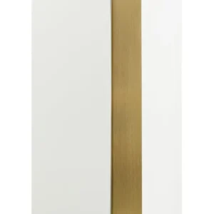 Best KARE Design Wall Mirror Arezzo Brass Trapez 65(45)x160cm
