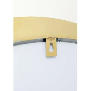 Clearance KARE Design Wall Mirror Arezzo Brass Ø100cm