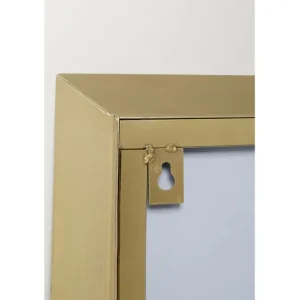 Best KARE Design Wall Mirror Arezzo Brass Trapez 65(45)x160cm