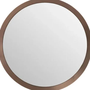 New KARE Design Wall Mirror Arezzo Coffee Ø100cm