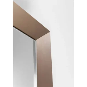 Discount KARE Design Wall Mirror Arezzo Coffee Trapez 65(45)x160cm