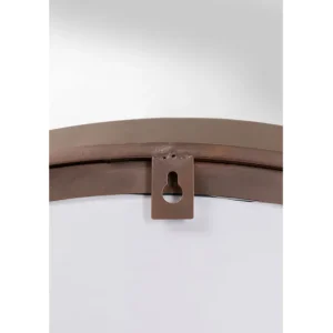 New KARE Design Wall Mirror Arezzo Coffee Ø100cm