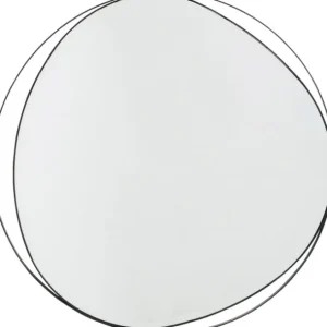Online KARE Design Wall Mirror Bonita Black Ø80cm