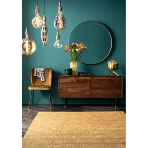 Sale KARE Design Wall Mirror Curve Brass Ø100cm