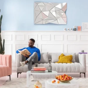 Fashion KARE Design Wall Mirror Prisma 120x80cm
