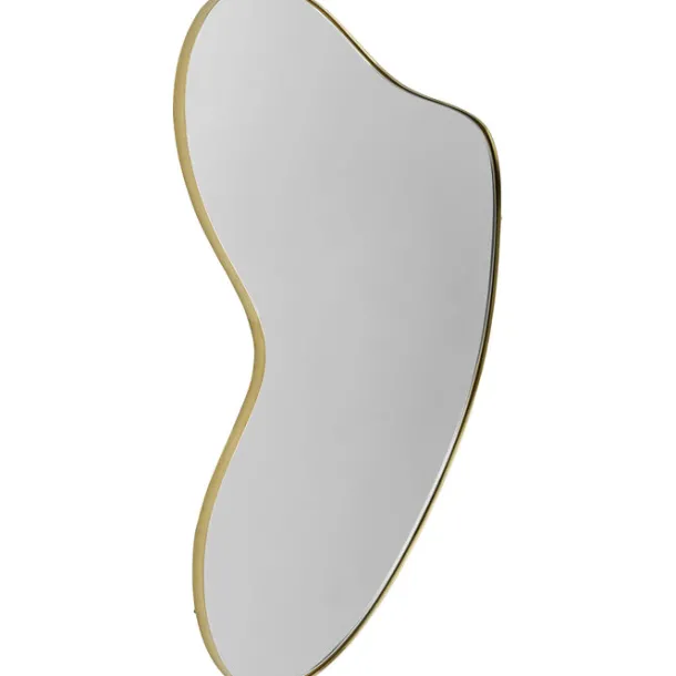 wall_mirror_shape_brass_x_2.webp Discount KARE Design Wall Mirror Shape Brass 110x120cm