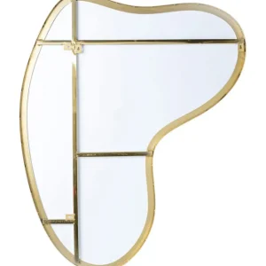 Discount KARE Design Wall Mirror Shape Brass 110x120cm