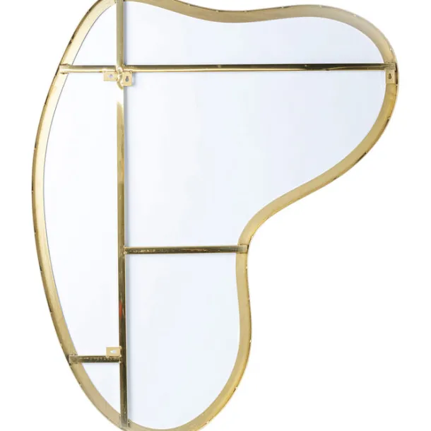 wall_mirror_shape_brass_x_3.webp Discount KARE Design Wall Mirror Shape Brass 110x120cm