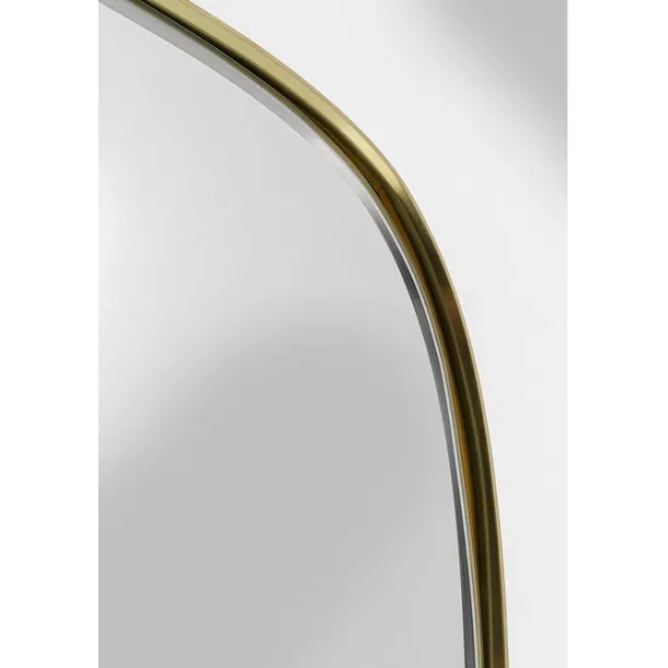 wall_mirror_shape_brass_x_5.webp Discount KARE Design Wall Mirror Shape Brass 110x120cm