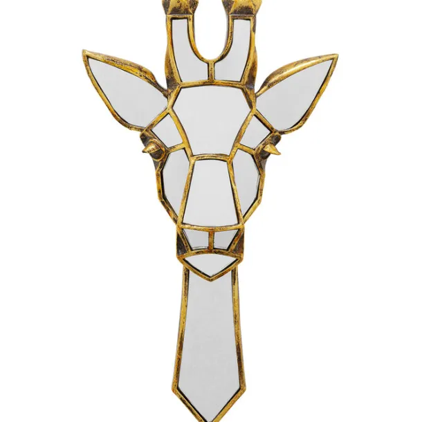 wall_object_giraffe_mirro_0.webp Clearance KARE Design Wall Object Giraffe Mirror 45cm