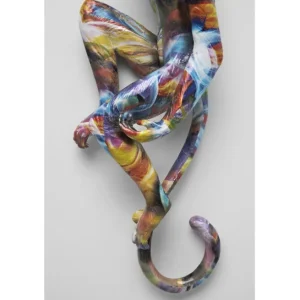 Clearance KARE Design Wall Object Hanging Ape Colorful 17x67cm
