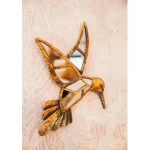 Best KARE Design Wall Object Hummingbird Mirror 27x32cm