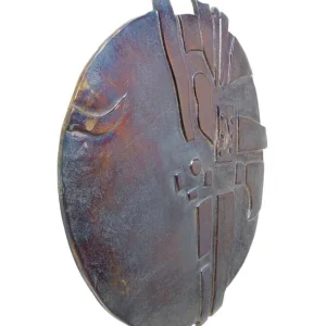New KARE Design Wall Object Kala Antique Anthracite Ø45cm