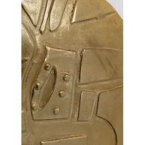 Online KARE Design Wall Object Kala Antique Gold Ø60cm